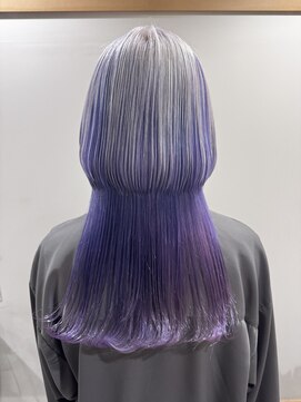 アン(Hair make un) クラゲインナーカラー