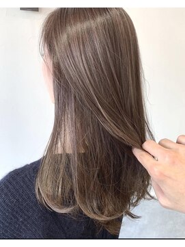 【raffine成増】上品な艶感の大人ベージュ/白髪ぼかし/30代40代