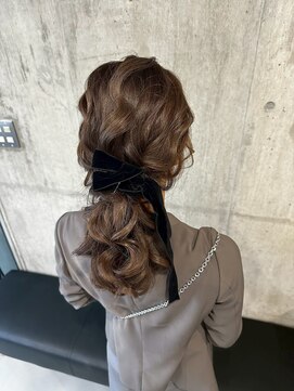 ふわふわローポニー