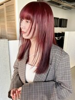 ディッセンバー 渋谷(December)&nbsp;レイヤー/レッドカラー/ブリーチなし/ダブルカラー/暖色カラー