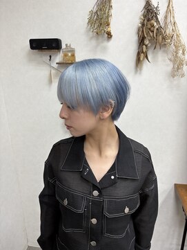 リングバイモアムー(Ring by Moremuu) ブリーチカラー　ショート