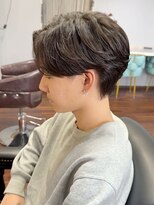 リ メイロ(Re.Meiro) フェザーパーマ【メンズ/パーマ/眉毛/沖縄市/美里】