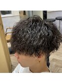 三重桑名ツイストスパイラルパーマ/アクティブショート/メンズ