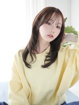リムレス(LIMLESS) 顔周りレイヤー/ダブルカラー/髪質改善/ケアブリーチ万代新潟◆