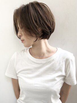 AUTHO 目黒店【４月11日 OPEN （予定）】 ハイライトカラー/明るい白髪染め/脱白髪染め/白髪ぼかし/40代/f