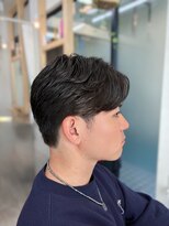 ポール 行徳店&nbsp;メンズ　フェザーパーマ　毛流れパーマ