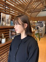マッシュ アドベ 八戸ノ里(MASHU ADOBE)&nbsp;ボブ×ベージュ