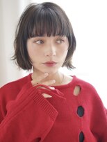 ヘアーメイク ライズ 西田辺店(Hair make rise;)&nbsp;大人可愛い20代30代40代小顔ウルフレイヤーボブグレージュ