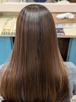 シーレイブス C-Rabsの写真/≪京成八幡1分≫最新の髪質改善メテオ酸熱トリートメントでうねり・パサつきを抑え上品な艶髪へ◆