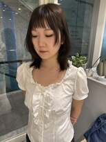 シア 表参道(SHEA.)&nbsp;透明感カラー×顔まわりカット