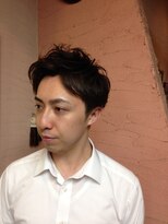 ヘア リーフ(Hair Leaf) 春向けソフトツーブロゆるパーマスタイル