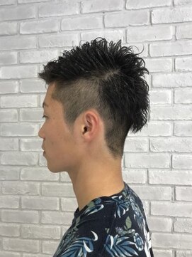 ワンブロックワイルドパーマ L クアトロ 青葉台店 Quatro のヘアカタログ ホットペッパービューティー