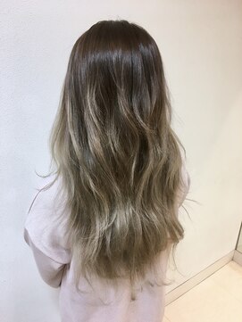 美容室 フラット(FLAT) オークルグラデーション