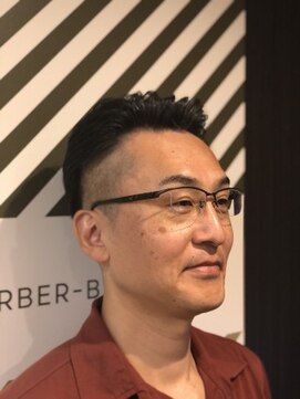 バーバーバー ナカノ(BARBER BAR NAKANO) 40代メンズヒートカールスタイル