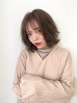 パーヴミックス アリー(Parve Mix ALLY)&nbsp;milk tea beige × fluffy styling