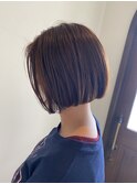 ぱっつんボブ
