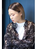 リップス デリコ(LIPS derico)&nbsp;【LIPSderico/鈴木初穂】個性派ボブ×ハイトーンカラー