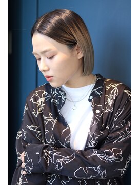 リップス デリコ(LIPS derico) 【LIPSderico/鈴木初穂】個性派ボブ×ハイトーンカラー