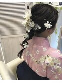 卒業式/袴/ヘアセット