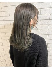 N.color◆カーキアッシュ