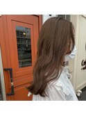 ベージュカラー 奈良 cut wells 粟殿