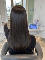 エアー 青山(AIR)&nbsp;【プレミアムケアカラー】カーキグレージュ