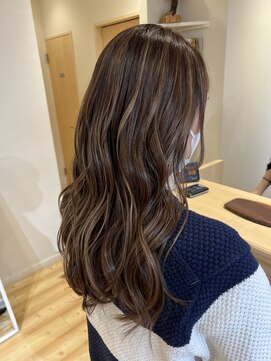 スプレンド センター南(SPLENDO hair nail supply&co.) ハイライト/美肌カラー/グラデーションカラー/透明感ベージュ