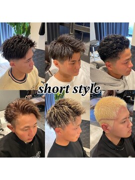 hair salon 華化 short style