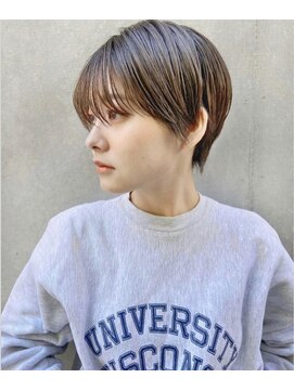 ロンド 銀座(Lond) 【春日美月】春にぴったりベージュ×似合わせマッシュショート
