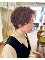 ヘアー ブランチ(hair. branch) フェイスフレーミング × 毛流れショート