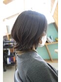 外ハネミディアムレイヤー
