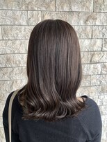 フラット 千葉(Flat.) オリーブブラウン、ゆるふわ巻き【千葉】