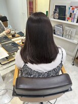 ヘアーメイクブランニュー セントラル 西大寺店(hair make Brand new central) ラベンダーカラー×髪質改善