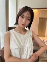 アンバー 池袋(amber)&nbsp;切りっぱなしボブ/美髪/ピンクブラウン[池袋駅]