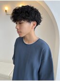 メンズ波巻きパーマ
