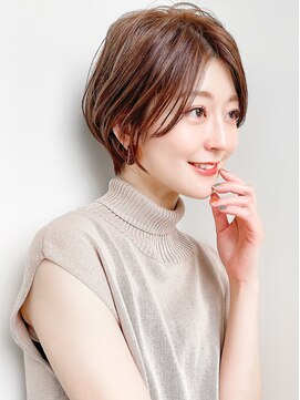 ネイロ 錦糸町(NeiRo) ★前下がりハンサムショートボブパーマ30代40代50代白髪ぼかし