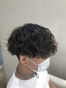 オーシャントーキョー(OCEAN TOKYO) メンズパーマツイスパ波巻きスパイラルマッシュセンターパート