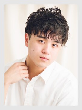 クリアオム 春日部(CLEAR homme) メンズ 爽やか無造作ニュアンスパーマ マッシュショート