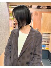 コモン(common) 切りっぱなしボブ