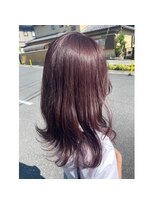 シエル ヘアーズ ボウ グループ(Ciel hairs beau gloup) ワンカラーブリーチ無しピンクカラー