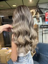 ラフ(LAFF) #着物#メルティーカラー#フェミニンロング#ウェーブミディアム