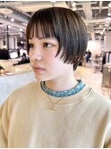 似合わせカットマロンベージュメルティカラー_ba452492