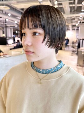 シオン(shion) 似合わせカットマロンベージュメルティカラー_ba452492