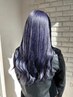 【色落ちまで可愛く♪】カット+ケアブリーチ×2＋カラー+ 超音波クイックtr