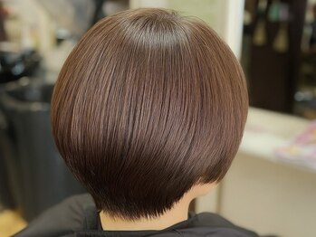 ヘア ウィッシュ 須磨区名谷店(HAIR WISH)の写真/乾かすだけでキマる、“時短ショート”が得意なサロン