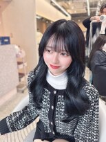 ラルム 新宿(LARME SHINJUKU)&nbsp;髪質改善縮毛矯正レイヤーカット顔周り前髪韓国ミニウルフ/新宿