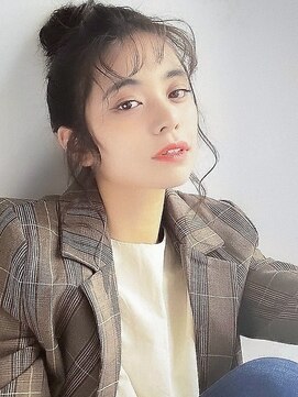 ティファ 自由が丘店(Tiffa) ルーズこなれお団子ヘアアレンジ