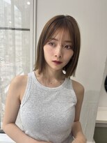 ハニー 町田(HONEY)&nbsp;ナチュラルボブ×フェミニンバング（町田）