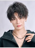 ハーフアップショート
