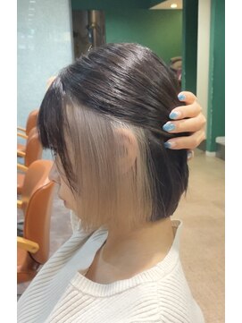 ネオンズ 南郷18丁目店(NEON´S) 【札幌白石 ハイトーンカラー(ベージュインナー)松本 凌弥】